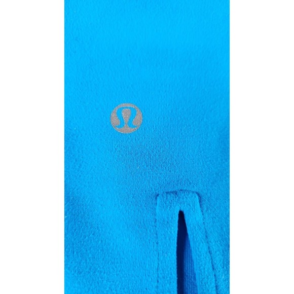 Lululemon Women's Blue Elastic Waist Athletic‎ Crop Activewear Pants Size 4 - Picture 8 of 8